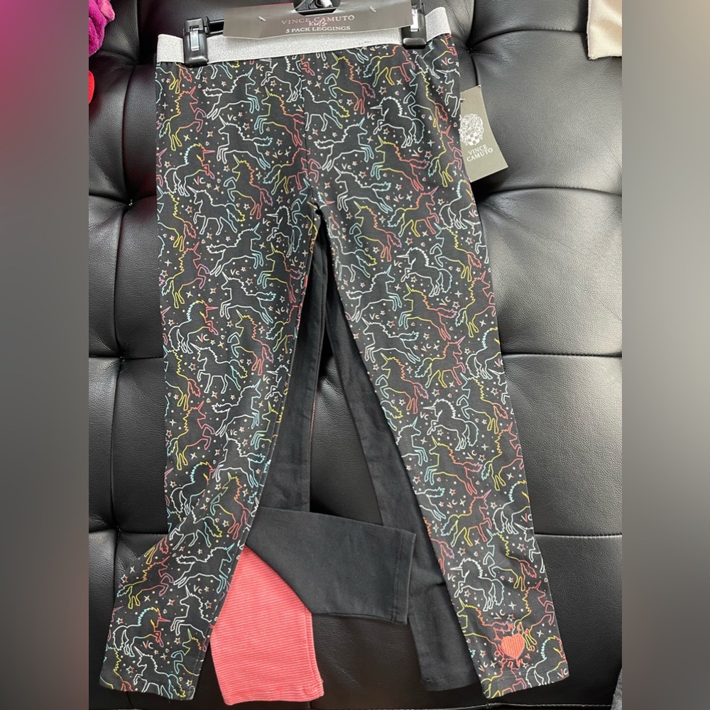 Girl’s three pack leggings - Vince Camuto NWT